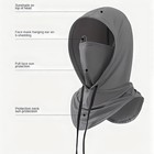 3 Pack Balaclava Sun Uv Protection Hood Breathable Full Head Mask Face Cover For