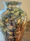 20th C  Japanese Hand Painted Noritake Nippon Toki Kaisha Landscape Vase 9   t