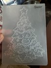 Mixed Lot 7 Embossing Folders   3 Clear Stamps Darice Sizzix Christmas Floral