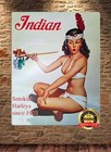 Indian Motorcycles - Smokin  Harleys Since 1903 - Metal Sign 11 X 14