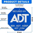 Security Signs   10 Pcs Adt Window Stickers 28  Adt Yard Sign With Aluminum Stak