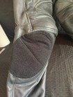 Vtg Triumph Triple Connection Black Leather Armored Pants Us 34 Euro 44
