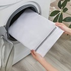 3pcs set Mesh Laundry Wash Bags With Zipper  Washing Net Underwear Delicates