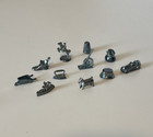 11 Monopoly Board Game Replacement Pieces - Pewter Colored Modern Game Pieces