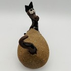 Vintage Melissa Hogenson Clay Dragon Handmade Hand Painted