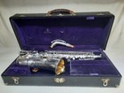 Conn Alto Sax Saxophone Silver New Wonder 2 Chu Berry Gold Wash Restored Vintage