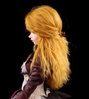 Natrume Mohair Doll Wig Size 8 5-9 5  Color Gold For Bjd Sd13