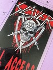 Slayer Commemorative All Access Backstage Pass With Lanyard