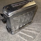 Vintage Toastmaster Chrome Single Slice Toaster Art Deco Tested Working B12
