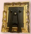 Vintage Little Boy Blue Plastic Mini Picture Frame Made In Hong Kong
