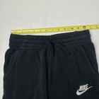 Nike Boys Kids Youth Sweatpants Black Straight Pants Club Fleece Size Xl