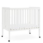 Cunas Para Bebes Portable Cama Para Infantil Rolling Baby Crib   Mattress White