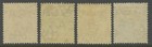Cyprus Sc 61-63  65 1912 Kgv Wmk  3 Og Mint Hinged