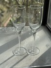 Vintage Bride And Groom Wedding Champagne wine Toasting Glasses Set