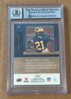 Desmond Howard Signed 2008 Upper Deck Masterpieces Auto Grade 10 Beckett Bas