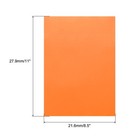 Colored Vellum Paper 50 Sheet Orange Transparency 8 5 X 11