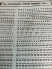 6 Letraset Instant Lettering Transfer Letters Microgramma 10  10-12 12   16-18pt