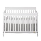 5-in-1 Convertible Crib W 4 Mattress Height Positions Sleeper Baby Bed Durable