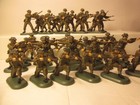 Britains Deetail Lot 35  Ww Ii  British Infantry Soldiers Asst styles China  70s
