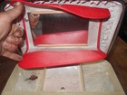 American Tourister Tiara Red Hardshell Train Case Luggage Vintage Retro Mcm 60 s