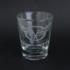 Corvette Shot Glass With C5 Corvette Logo   1997-2004 C5   Z06