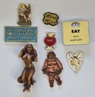 Lot Of 8 Adult Themed Magnets Funny Vintage