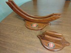 Vintage Schwinn Bike Rack Handmade Wooden Ten Speed Bike Display 80 s Retro Rare
