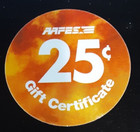 2nd  Print  2d25  25 Cents Aafes  Pogs From 2003 Printing E f  Condition