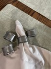 Pewter Napkin Holders Set Of 4