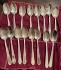 Vintage 1847 Rogers Bros  Ancestral Silverplate 63 Piece Flatware Set