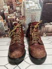 Vintage Red Wing  super Sole  Boots - Steel Toe - Usa  Size 10 C