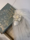 Vtg 1950   s 60 s Bridal Wedding Veil  miss Lillian For Vogue  Orig Box Stunning