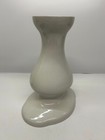 Antique 1900s Porcelain Ceramic Pedestal Bathroom Sink Base Stand 21 75  Tall