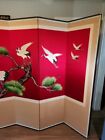 Vintage 8 Panel Japanese Style Shoji Divider  must See    