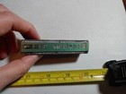 Vintage Letterpress Printing Block Firestone Tires Advertising