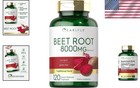 Usda Organic Extra Strength Beet Root 20 1 Extract 8000 Mg Strength 120 Capsules