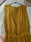 Women Stefano Lompas Jumpsuit Mustard Cotton M