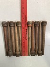 Wood Bobbins Wood Quills Vintage Factory Reclaimed Industrial 7 3 8   Lot Of 10