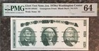 Giori Test Note  1970 s washington Center Grass Green Front Blank Back No Wmk 5 