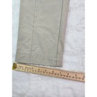Athleta Trekkie Khaki Tan Straight Leg Hiking Cargo Pants Womens 10 Gorpcore