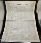 The Yreka Union 1871 California Gold Rush Town Old Wild West Newspaper Siskiyou