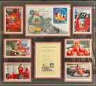 Michael Schumacher  Former F1 Ferrari  Original Hand Signed Presentation   Coa