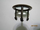 Antique Brass Desk Map Magnifying Glass Magnifier Tripod 