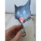 Vtg Style Cat Cardboard Paper Halloween Decor Unique Spiral