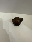 Vintage Hand Carved Wood Small Wooden Owl Figurine