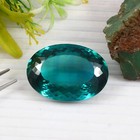Natural 70 Ct  Certified Flawless Blue Green Sapphire Oval Cut Loose Gemstone