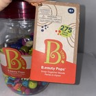 B Toys B eauty Pops Beads 275 Pcs  Jar W handle Jewelry Making Kit For Kids 4 