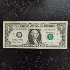 Fw Duplicate Serial Number Star Note B 09237292     One Dollar  1 Bill Error 2013