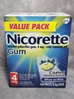 Nicorette 4mg Coated White Ice Mint Gum - 160 Pieces  Exp  01 2027  New Sealed