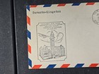 1929 Canada Air Mail 1st Flight Cover -  Toronto To Kingston  Stk a04